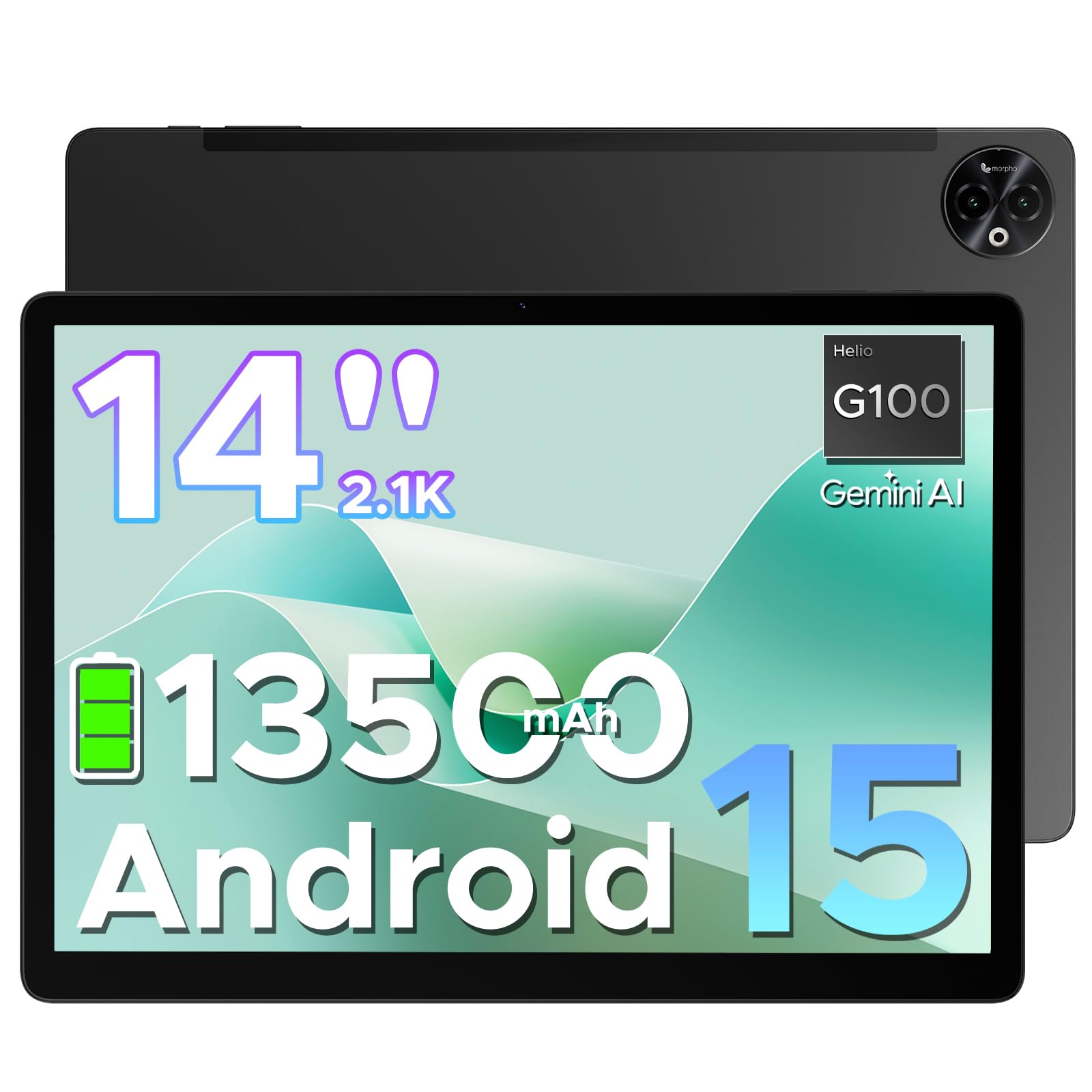 試用のみ/ 14インチタブレット DOOGEE E3 Max 4GLTE Amazon.com : DOOGEE Tab E3 Max 14 Inch Tablet,Android 15 Tablet